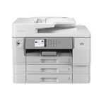 Brother MFC-J6957DW Wireless Colour Inkjet Printer |A3 3-1 (Print/Copy/Scan) | Wi-Fi/USB/NFC | A4 | 750 sheet, UK Plug