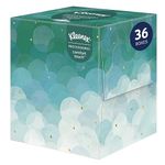 Kleenex Professional Facial Tissue (21270), 2-Ply, White, Upright Facial Tissue Cube Boxes for Business (90 Tissues/Box, 36 Boxes/Case, 3,240 Tissues/Case)