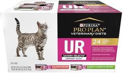 Purina Pro Plan Veterinary Diets UR Urinary St/Ox Savory Selects Wet Cat Food Variety Pack - (Pack of 24) 5.5 oz. Cans