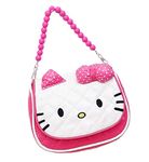 Sanjis Enterprise Girl Cartoon Soft Bag Crossbody Shoulder Bag Purse Stationery Storage Bag Handbag Sweet Birthday Gift For Children Students Girls, Pink