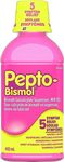 Pepto Bismol Liquid, Upset Stomach Relief, Diarrhea Relief, Heartburn, Nausea, Indigestion, Upset Stomach, Original Flavour, 12oz /480 mL