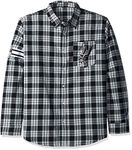 San Antonio Spurs Wordmark Basic Flannel Shirt Large