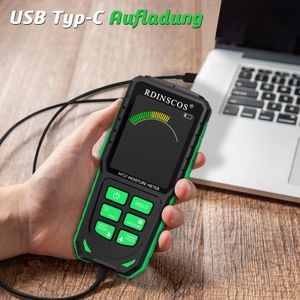 Rechargeable Pinless Moisture Meter – Digital Wood & Wall Damp Tester