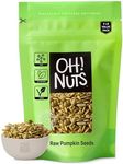 Pumpkin Seeds | Raw - 100% Natural | 2 lb | Unshelled Pepitas Raw | Packed in New York Zip-Seal Bag for Exceptional Freshness by Oh Nuts