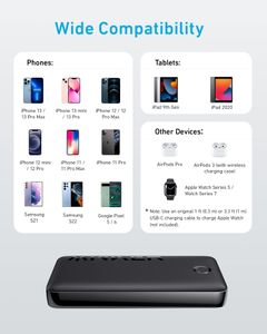 Anker Power Bank 20000mAh – 20W USB-C Fast Charger for iPhone, Samsung