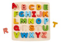 Hape Chunky Alphabet Puzzle Game, Multicolor, 5'' x 2''