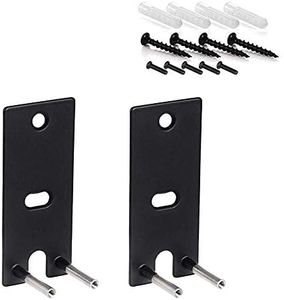 Cicony 1 par de soportes de pared de acero para altavoz Bose OmniJewel Lifestyle 650 Home Speaker (negro)