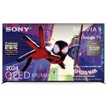 Sony BRAVIA 9 QLED (XR l Mini LED), K75XR90, 75 Inch 4K HDR Google Smart TV (2024) | Gaming Features for PlayStation 5, IMAX Enhanced, Dolby Vision Atmos, Chromecast, AirPlay, 120Hz, 5 Year Warranty