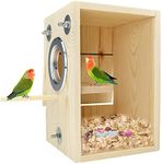 CooShou Bird Nest Box Parakeet Bree