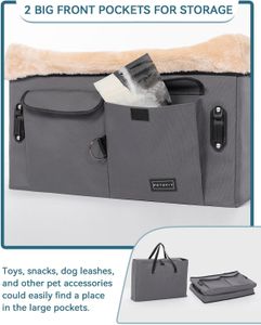 Petsfit Dog Car Booster Seat – Elevated Pet Travel Carrier