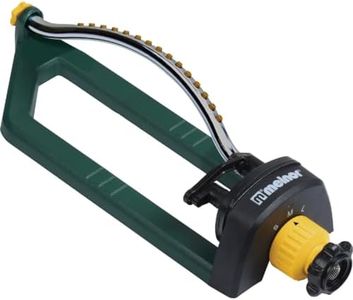 Melnor 20261 Oscillating Sprinkler, Waters up to 3.000 sq. ft.