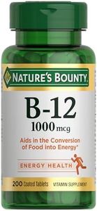 Nature's Bounty Vitamin B-12 1000 mcg, 200 Tablets