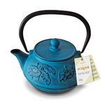 Tiffany Blue Cast Iron Teapot by Charbrew 900ml