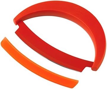 Kuhn Rikon Mezzaluna Knife, Red, 6"