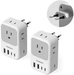 European Travel Plug Adapter 2 Pack