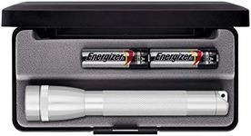 Maglite Mini Incandescent 2-Cell AA Flashlight in Presentation Box, Silver