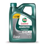 Castrol MAGNATEC 0W-20 - Engine Oil (3.5L Pack) - Full Synthetic, BS6 Ready, API SQ, ACEA C2, Dualock Technology for Petrol/CNG, Hybrid and Diesel Cars