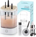 Electric Makeup Brush Cleaner, Portable Automatic USB Cosmetic Brushes Cleaner Machine, Automatic Makeup Brush Cleaner for Makeup Sponges and Brushes