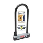 Burg Wachter 273S Sold Secure Gold Approved D Lock, Grey/Black, Large