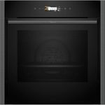 N70 Slide and Hide B54CR31G0B Built In Electric Single Oven, Graphite Grey