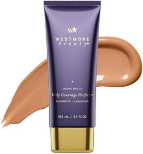 Westmore Beauty Body Coverage Perfector – Waterproof Leg & Body Makeup - Tattoo Cover Up Makeup - 7 Oz (Golden Radiance)