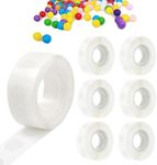 600 Pcs Balloon Glue Dots Double Si