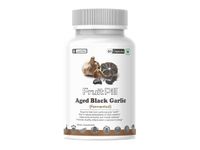 Fruitpill Fermented Aged Black Garlic capsules | 1% S-Allylcysteine (SAC) Supplement | Antioxidant-Rich Supplement Supports Heart, cholesterol balance and Cardiovascular Health - 60 Capsules