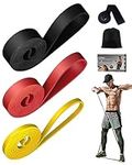 Victoper Resistance Bands（3 Pieces）Pull Up Bands Gym Bands Resistance for Exercise Strength Training Fitness Pilates Yoga Stretch Toning，Pull up Resistance Band Includ Door Anchor and Storage Bag