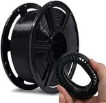 FLASHFORGE Flexible PLA Filament 1.75 mm Black, 3D Printer Filament 4X Longer Stretch, 1 (2.2lbs) Kg Spool, Dimensional Accuracy +/- 0.02 mm, 3D Printing Filament for Printing Soft Accessories