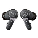 Audio-Technica ATH-TWX7BK True Wireless Earphones, with Active Noise Cancelling, Hear-Through Function, Multipoint Pairing, and EQ + Soundscapes via Companion App, Black