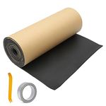 X AUTOHAUX Sound Deadening Mat, 157mil 4mm 18sqft Heat Insulation Pad Universal