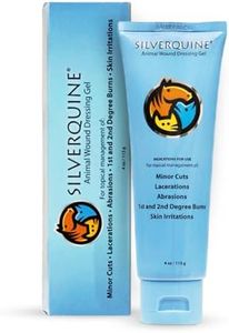 Silverquine Pet Wound & Itch Care | Dogs, Cats, Horses, Skin & Coat Care, Hydrogel Liquid Bandage, Fast Healing on Cuts, Hot Spot, Burns, Skin Irritation, for Relief & Treatment, Vet Recommended 4 OZ