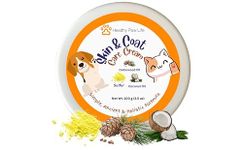 Skin and Coat Care Ointment for Pets - Itchy or Dry Skin, Wounds, Hot Spots –Sulfur, Cedarwood Oil, Coconut Oil – Preventive, Protective and, Soothing Ointment for Pets - Dogs, Cats, Puppies, Kittens