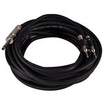 Seismic Audio BS12Q35 Pro Audio Banana to Speakon 12-Gauge 2 Conductor 35-Feet Speaker Cable