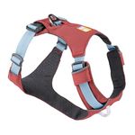 RUFFWEAR Hi & Light Dog Harness, No Pull Harness for Dogs Small, Medium Large & XL. Fully Adjustable Lightweight Harnesses with Aluminium Lead Attachment Portal & ID Bag, Salmon Pink (S, 56-69cm)