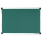 ALKOSIGN Platinum Series Non-Magnetic Green Chalk Board (4ft x 6ft) (Large) Green Board, Melamine Surface, Writing Board, Dry Erase Board, Write Board for School, Kids Room