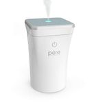Pure Enrichment® PureSpa™ Go - Portable Car Diffuser with 50ml Water Tank, Optional Color-Changing Light, and USB Charging Cable - Ideal Aroma Diffuser Fits Car Cup Holder to Freshen Home & Auto