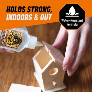 Gorilla Glue Crystal Clear Adhesive, 50ml – Strong Multi-Purpose