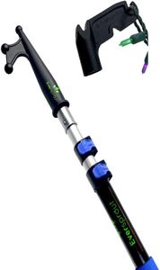 EVERSPROUT Dual Hooks + 12'- Boat Hook Solo, Utility Hook Solo, 12' Pole