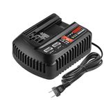 Lxljiad V20 Charger Replacement for Craftsman 20V Battery Charger V20 Lithium Battery CMCB204 CMCB202 CMCB205 CMCB100 CMCB101 CMCB104 Fast Charger for Craftsman 20V