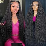 KVFCT 30 Inch Deep Wave Lace Front 