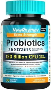 NewRhythm Probiotics 120 Billion CFU 36 Strains