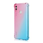 HUANGTAOLI Case Compatible with Huawei P Smart 2019, Slim Soft TPU Shockproof Anti-Scratch Phone Case Cover with Reinforced Corner Bumper