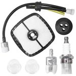 Anxingo Air Filter Fuel Line Grommet Tune-Up Kit for Echo GT-200i GT-200R PE-200 PPF-210 PPF-211 SRM-210 SRM-210i SRM-210SB SRM-210U SRM-211 SRM-211i Weed Eater String Trimmer