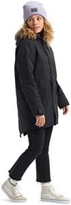 Burton Women's Saxton Parka, True Black, X-Small