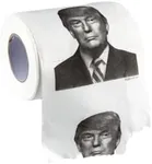 Big Mouth Inc Novelty Toilet Paper, Funny Political Gag Gift, Novelty TP, Great for Family Politicians, Funny Bathroom Accessory - Donald Trump