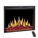 R.W.FLAME 34" Electric Fireplace In