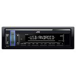 JVC KD-X161 - Hands-free CD Radio (High Performance Tuner, Audio Processor, USB, Android and Spotify Control), 4 x 50 W, Black