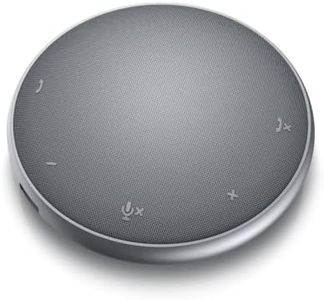 Dell MH3021P Speakerphone with Multiport Adapter – Echo Cancellation, Noise Reduction, Digital Signal Processing, LED Status, 214 Grams, 32 millimetres Height
