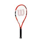 Wilson WRT30400U3 Federer Team Graphite Tennis Racquet, Senior 4 3/8-inch (Orange/Black/White)